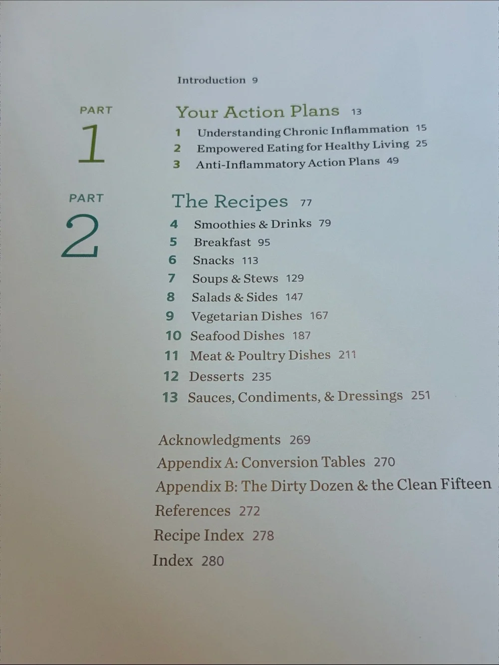 The Anti-Inflammatory Diet & Action Plans - vintage cookbook